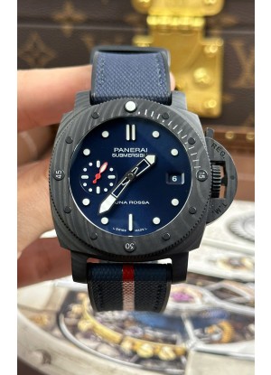 Panerai Luminor Super Clone Marina PAM1563 Carbotech Luna Rossa Watch 44MM
