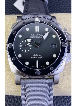 Panerai PAM01288 Submersible QuarantaQuattro ESteel Grigio Roccia Réplica a Espejo 1:1