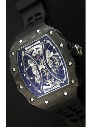 Richard Mille RM53-01 Pablo Mac Donough Caja de Carbón Forjado Reloj Réplica Suizo