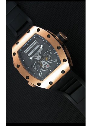Richard Mille RM069 Tourbillon Erotic Reloj Réplica Caja en Oro Rosado