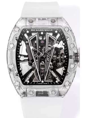 Richard Mille RM27-03 Caja Zafiro Sapphire con Genuino Movimiento Tourbillon Réplica 1:1 Ultimate