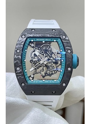 Richard Mille RM055 Negro NTPT Reloj con Movimiento Auténtico Vaucher Réplica Super
