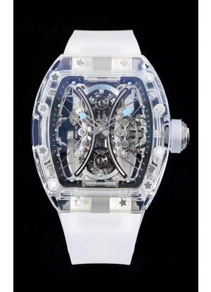 Richard Mille RM53-01 Pablo Mac Donough Caja de Zafiro con Movimiento Tourbillon Original