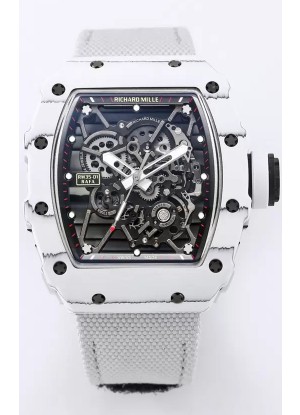 Richard Mille RM35-01 Rafael Nadal Caja de Fibra de Carbono con Genuino Tourbillon Reloj Super clone