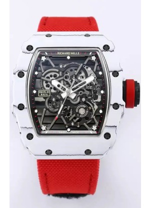 Richard Mille RM35-01 Rafael Nadal Caja de Fibra de Carbono con Genuino Tourbillon Reloj Super clone