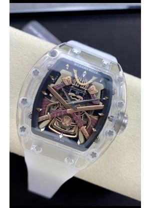 Richard Mille RM47 Reloj Caja de Zafiro en Movimiento Suizo Automático