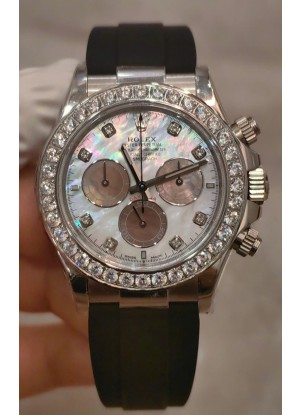 Reloj Rolex Daytona Super Clone Caja Acero Movimiento Cal.4131 Bisel de Zafiro Personalizado