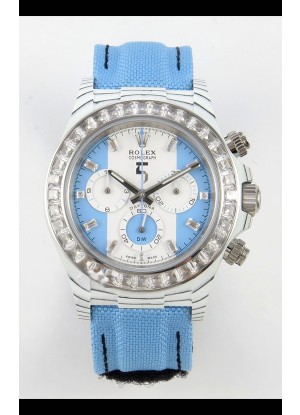 Rolex Daytona DiW x Edición Leandro Peredes CarboQuartz Reloj Réplica Suizo