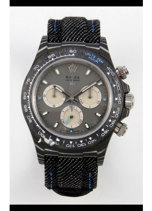 Rolex Daytona Super Clone DiW Black CarboQuartz Edition Reloj Réplica Suizo