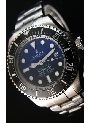 Rolex Sea-Dweller REF# 116660 Deep Sea Blue Reloj Réplica Suizo a Espejo 1:1 - Reloj en Acero 904L