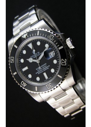 Rolex Submariner Ref#116610 Reloj Réplica Suizo a Espejo 1:1 - Reloj en Acero 904L