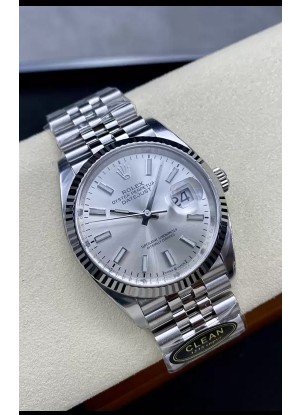 Rolex Datejust Movimiento Cal.3235  Réplica Espejo 1:1 Acero 904L 36MM - Dial Acero