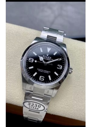 Rolex Explorer I M124270 Dial Negro 36MM - Acero 904L en Movimiento ETA 3230