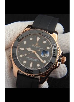 Rolex Yachtmaster Everrose Gold Japanese Reloj Réplica- 42MM