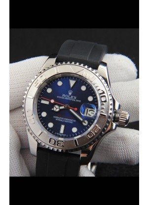Rolex Yachtmaster Acero Inoxidable Japones Reloj Réplica- 40MM Dial Azul