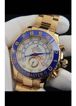 Rolex Yachtmater II Movimiento Movement Reloj Réplica44M Oro Rosado