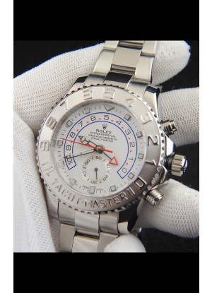 Rolex Yachtmater II Movimiento Japonés Reloj Réplica44M Acero Inoxidable
