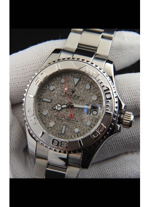 Rolex Yachtmaster Acero Inoxidable Japones Reloj Réplica- 40MM - Dial Gris 