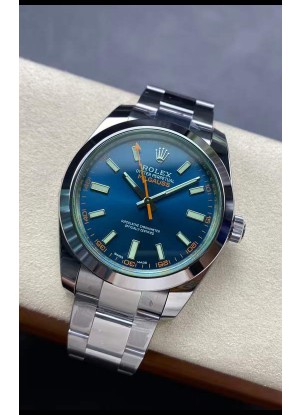Rolex Milgauss 116400M Reloj Suizo con Dial Azul - Último Reloj Acero 904L