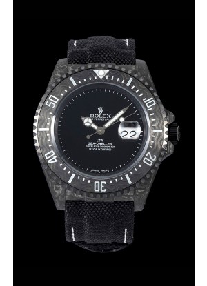 Rolex Sea-Dweller DiW Edition 43MM Bisel Carbono Reloj Réplica Suiza - Réplica Espejo 1:1