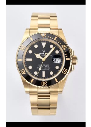 Rolex Submariner 41MM Date Cerámica Oro m126618ln - Réplica Espejo 1:1 - Reloj Ultimate Acero 904L