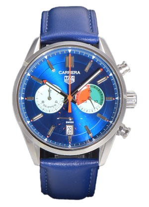 Tag Heuer Carrera Carrera Skipper 39 Cronógrafo Reloj Réplica Cuarzo Suizo