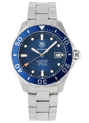 Tag Heuer Aquaracer Calibre 5 Reloj Réplica Espejo 1:1 Dial Azul Acero 904L 41MM
