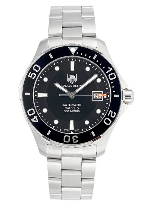 Tag Heuer Aquaracer Calibre 5 Reloj Réplica Espejo 1:1 Dial Negro Acero 904L 41MM