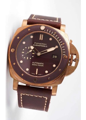 Panerai Submersible PAM968 Bronzo Reloj Réplica Suizo calida Espejo 1:1 Movimiento P9010