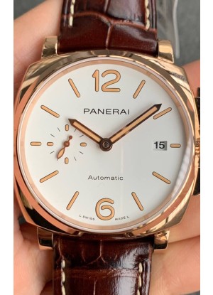 Panerai Luminor Edición DUE PAM1042 Reloj Réplica Suizo a espejo 1:1 Caja en Oro Rosado 42MM