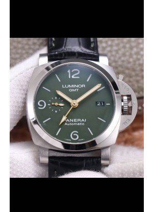 Panerai Luminor Marina GMT PAM1056 904L Reloj Suizo de Acero Réplica a Espejo 1:1