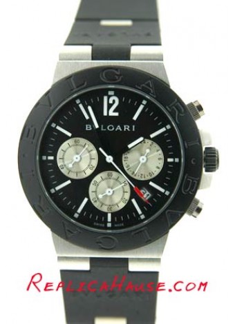 Bvlgari Réplica Scuba Aluminium - Silver