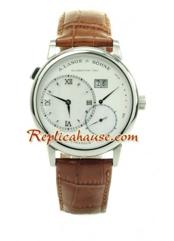 A. Lange Sohne Gry Lange 1 Leather Reloj