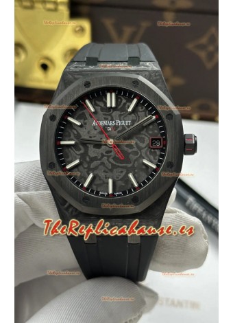 Reloj Royal Oak Speedster Voidline DiW 15500 Superclon de Carbono Negro