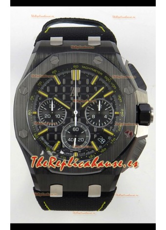 Reloj Royal Oak Offshore Cronógrafo 26420FE de Cerámica Negra Superclon