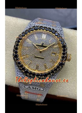 Reloj Royal Oak 15400 Iced Out Superclon Edition 2 Superclon
