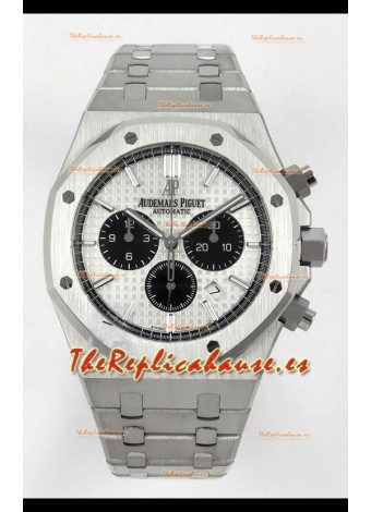 Reloj Royal Oak Chrono 26331 con esfera blanca, superclon