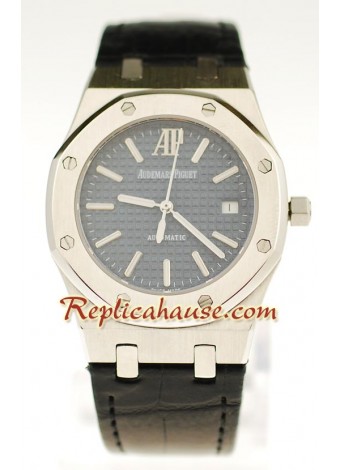 Audemars Piguet Royal Oak Dial Negro Reloj Suizo de imitación