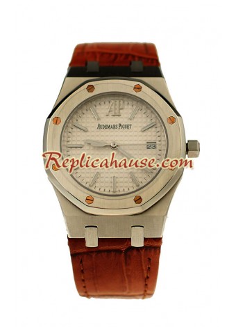 Reloj Suizo Audemars Piguet Royal Oak Correa Marrón