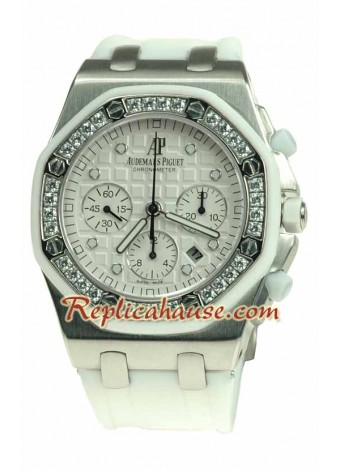 Audemars Piguet Offshore Reloj Suizo cen el dial Blanco