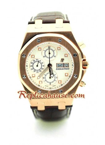Reloj Audemars Piguet Royal Oak City of Sails Caja chapada en oro rosa 18K 