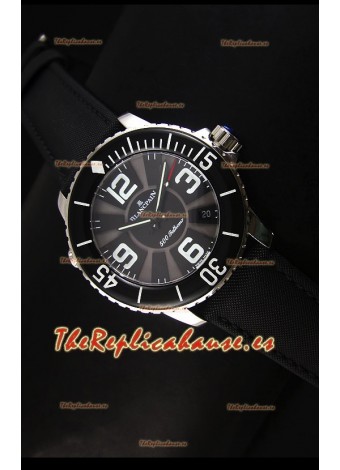 Blancpain 500 Phatoms Edición Especial Reloj Réplica Suizo con Dial Negro