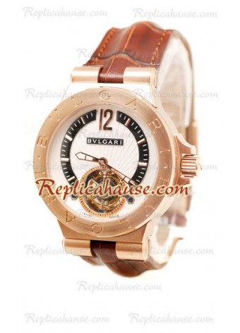 Bvlgari Gryes DIAGONO COMPLICATION tourbillon Reloj Réplica