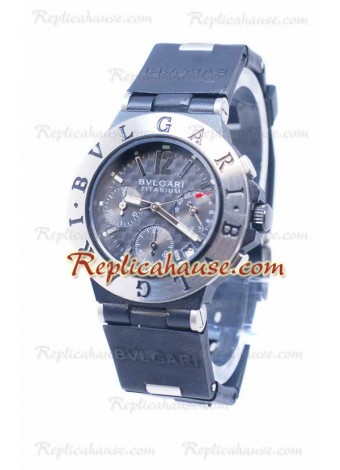 Bvlgari Scuba Japanese Titanio Reloj