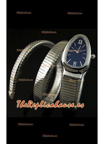 Bulgari Serpenti para damas con Movimiento Japonés de Cuarzo – Carcasa de acero 