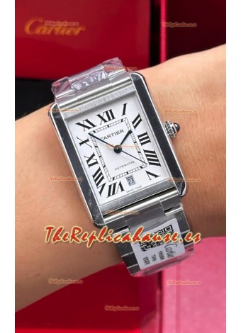 Reloj Cartier Tank Solo Suizo Automatico de 31 mm, superclon
