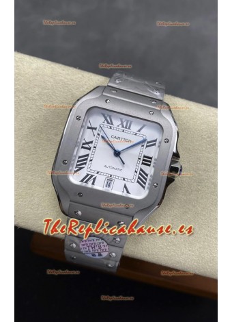 Reloj Cartier Santos Titanium 42MM Superclon (con caja completa)