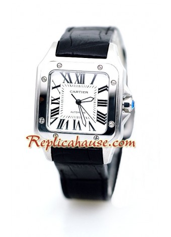 Cartier Réplica Santos 100 Reloj para Dama