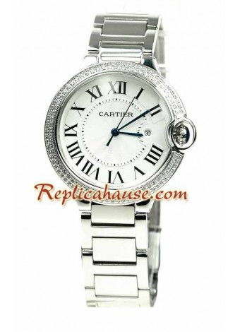 Cartier Balloon Suizo para Hombre Reloj Réplica