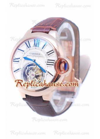 Cartier Ballon de Bleu Flying Tourbillon Rose Gold Reloj